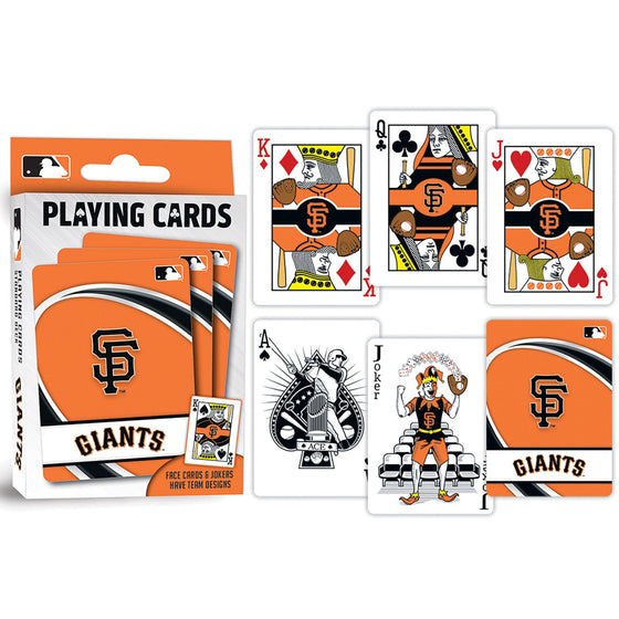 San Francisco Giants Playing Cards - 54 Card Deck - 757 Sports Collectibles