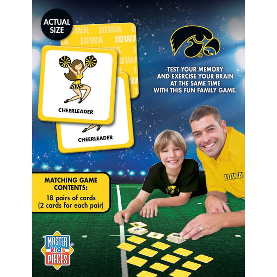 Iowa Hawkeyes Matching Game - 757 Sports Collectibles