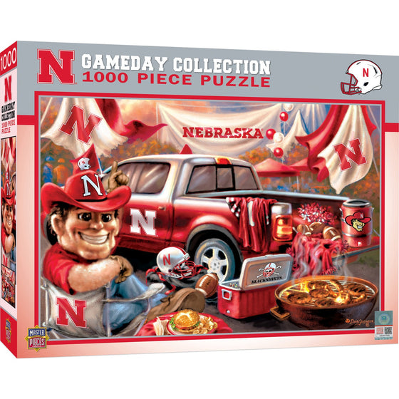 Nebraska Cornhuskers - Gameday 1000 Piece Jigsaw Puzzle - 757 Sports Collectibles