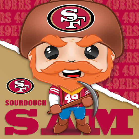 Sourdough Sam - San Francisco 49ers Mascot 100 Piece Jigsaw Puzzle - 757 Sports Collectibles