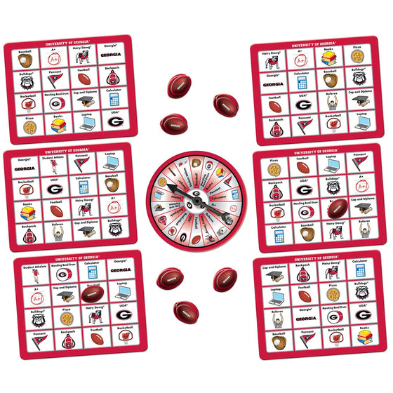 Georgia Bulldogs Bingo Game - 757 Sports Collectibles