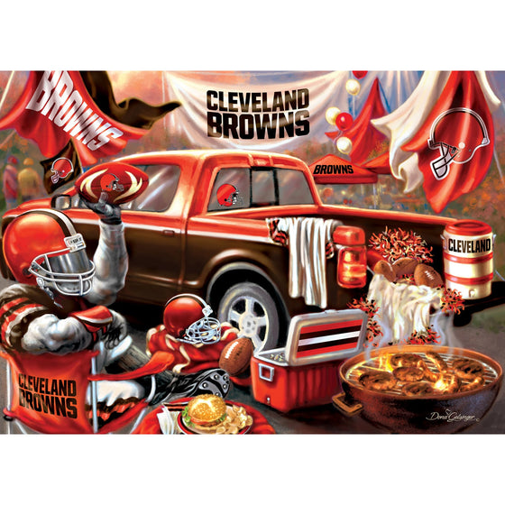 Cleveland Browns - Gameday 1000 Piece Jigsaw Puzzle - 757 Sports Collectibles