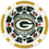 Green Bay Packers 20 Piece Poker Chips - 757 Sports Collectibles