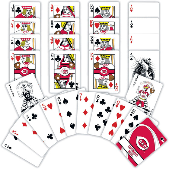 Cincinnati Reds Playing Cards - 54 Card Deck - 757 Sports Collectibles