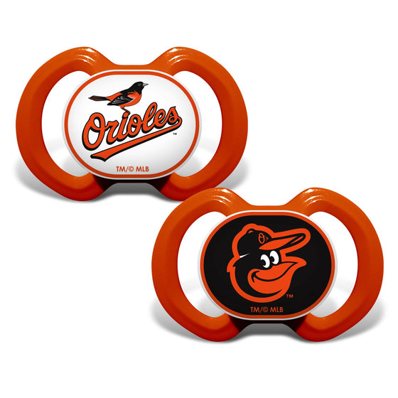 Baltimore Orioles - Pacifier 2-Pack - 757 Sports Collectibles