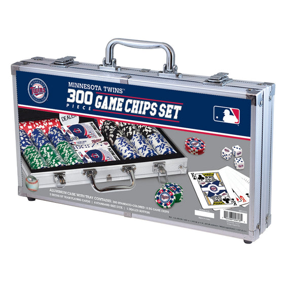 Minnesota Twins 300 Piece Poker Set - 757 Sports Collectibles