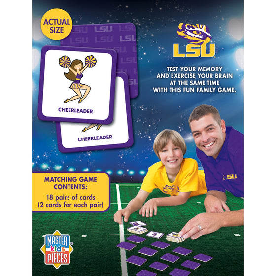 LSU Tigers Matching Game - 757 Sports Collectibles