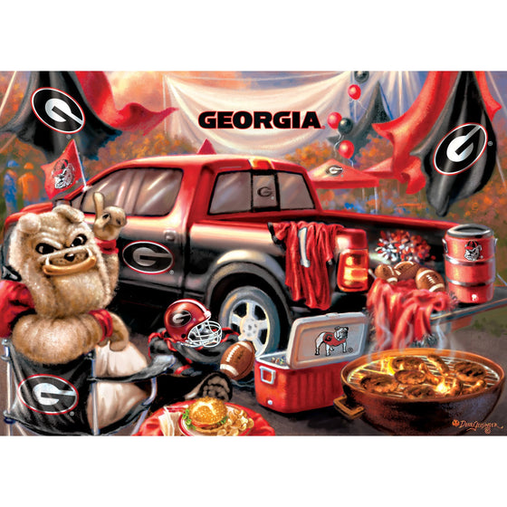 Georgia Bulldogs - Gameday 1000 Piece Jigsaw Puzzle - 757 Sports Collectibles