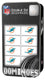 NFL Miami Dolphins 28 Piece Dominoes