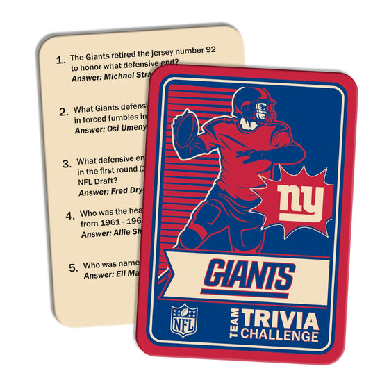 New York Giants Trivia Challenge - 757 Sports Collectibles