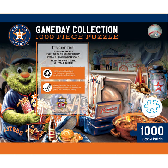 Houston Astros - Gameday 1000 Piece Jigsaw Puzzle - 757 Sports Collectibles