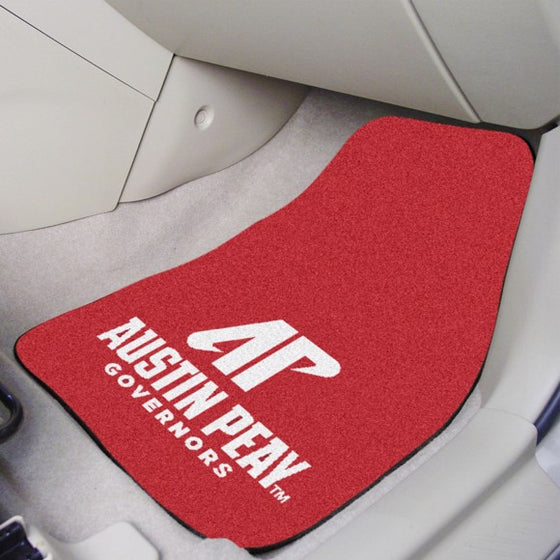 Austin Peay Carpet Car Mat Set