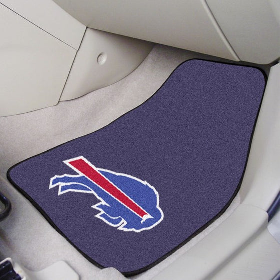 Buffalo Bills Carpet Car Mat Set