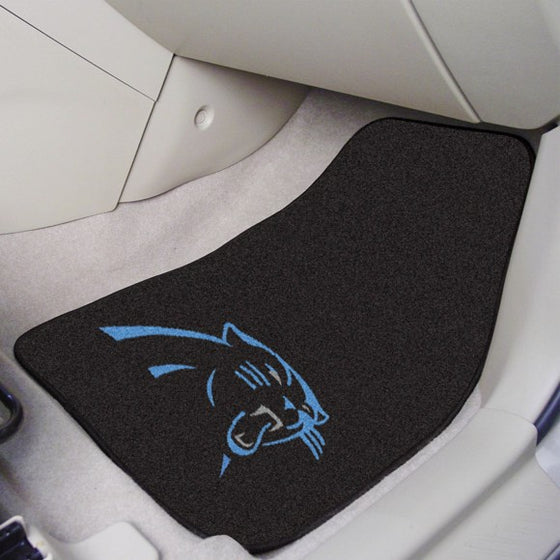 Carolina Panthers Carpet Car Mat Set