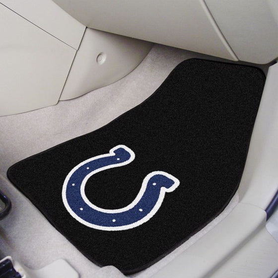 Indianapolis Colts Carpet Car Mat Set