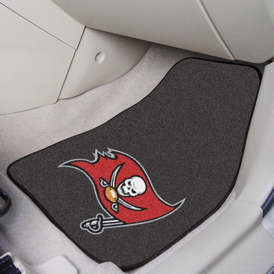 Tampa Bay Buccaneers Carpet Car Mat Set