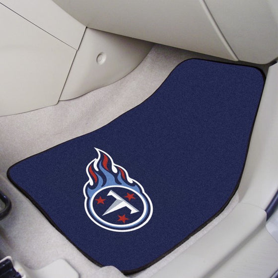 Tennessee Titans Carpet Car Mat Set