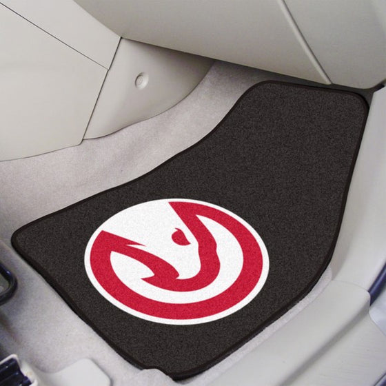 Atlanta Hawks Carpet Car Mat Set