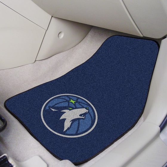 Minnesota Timberwolves Carpet Car Mat Set