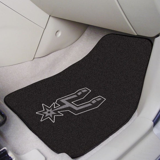 San Antonio Spurs Carpet Car Mat Set