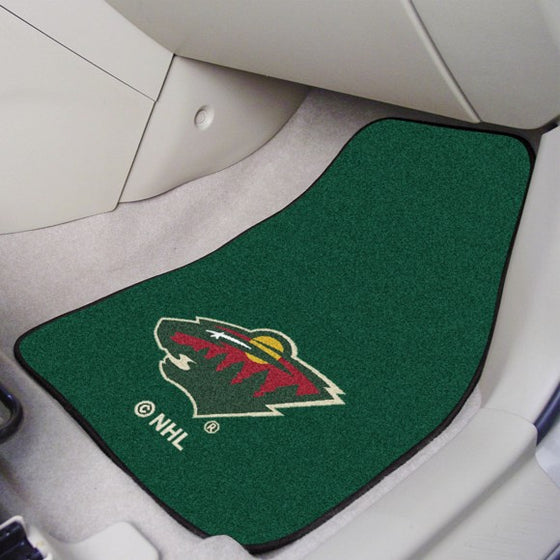 Minnesota Wild Carpet Car Mat Set