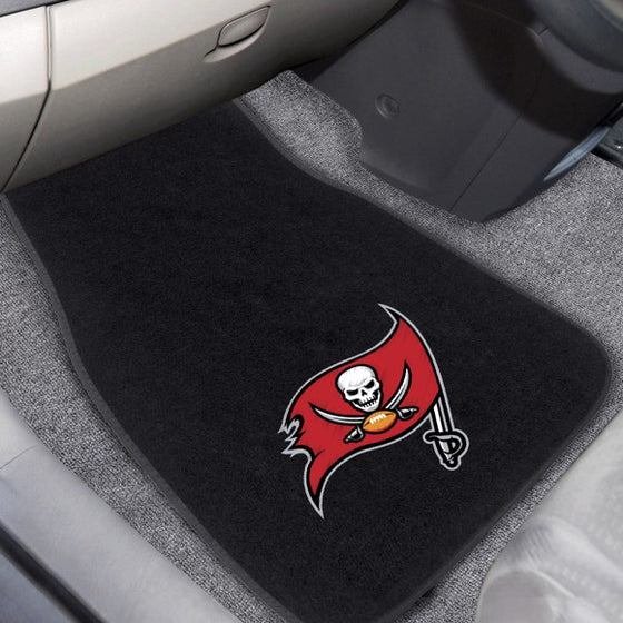 Tampa Bay Buccaneers Embroidered Car Mat Set