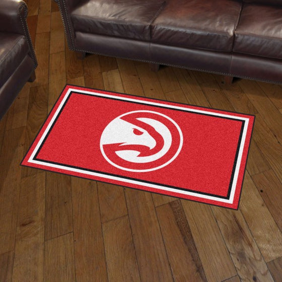 Atlanta Hawks 3'x5' Plush Rug