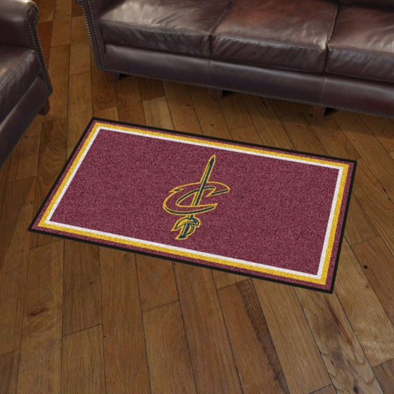 Cleveland Cavaliers 3'x5' Plush Rug