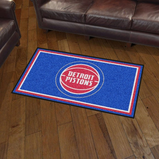 Detroit Pistons 3'x5' Plush Rug