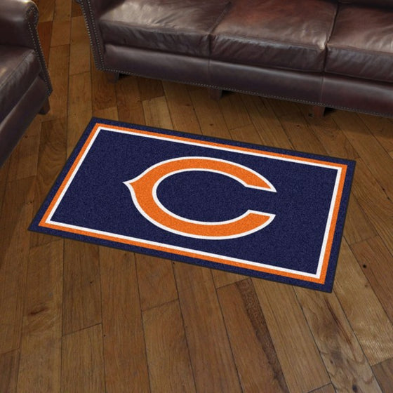 Chicago Bears 3'x5' Plush Rug
