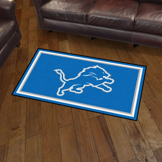 Detroit Lions 3'x5' Plush Rug