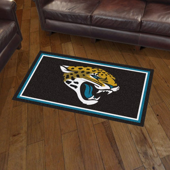 Jacksonville Jaguars 3'x5' Plush Rug