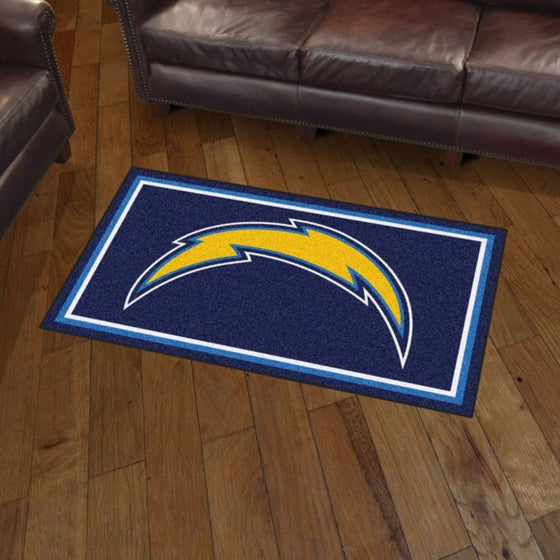 Los Angeles Chargers 3'x5' Plush Rug