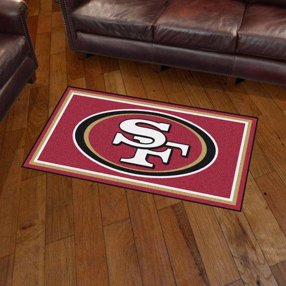 San Francisco 49ers 3'x5' Plush Rug