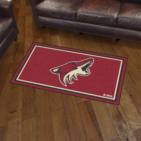 Arizona Coyotes 3'x5' Plush Rug