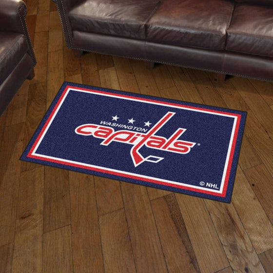 Washington Capitals 3'x5' Plush Rug