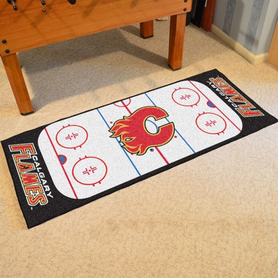 Calgary Flames Rink Runner