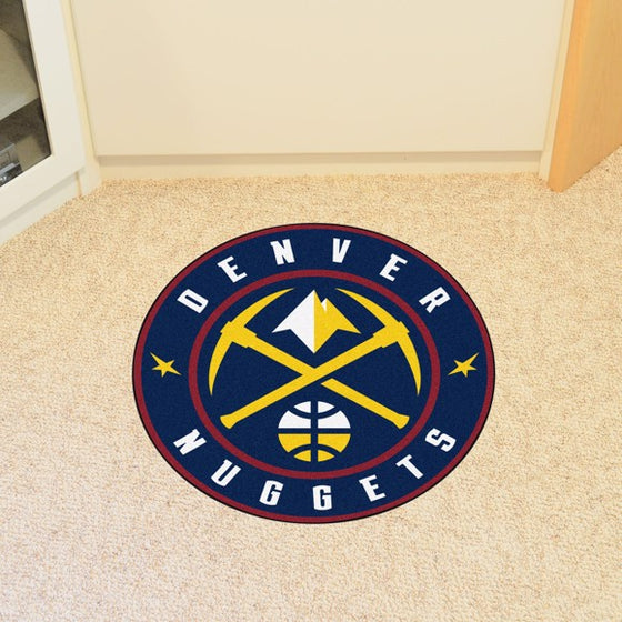 Denver Nuggets Roundel Mat