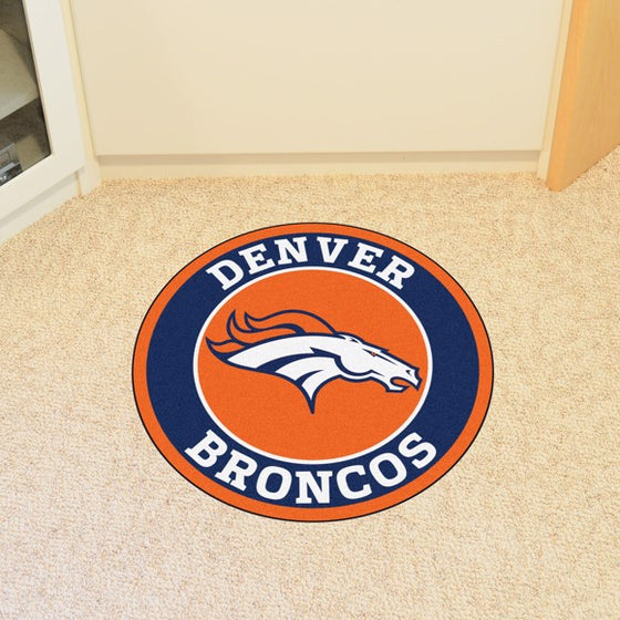 Denver Broncos Roundel Mat