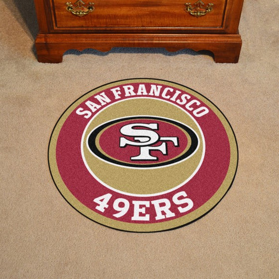 San Francisco 49ers Roundel Mat (Style 1)