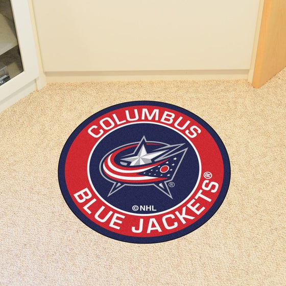 Columbus Blue Jackets Roundel Mat