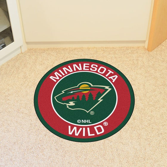 Minnesota Wild Roundel Mat