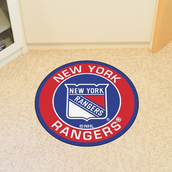 New York Rangers Roundel Mat