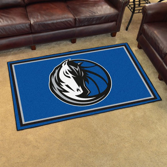 Dallas Mavericks 4'x6' Plush Rug