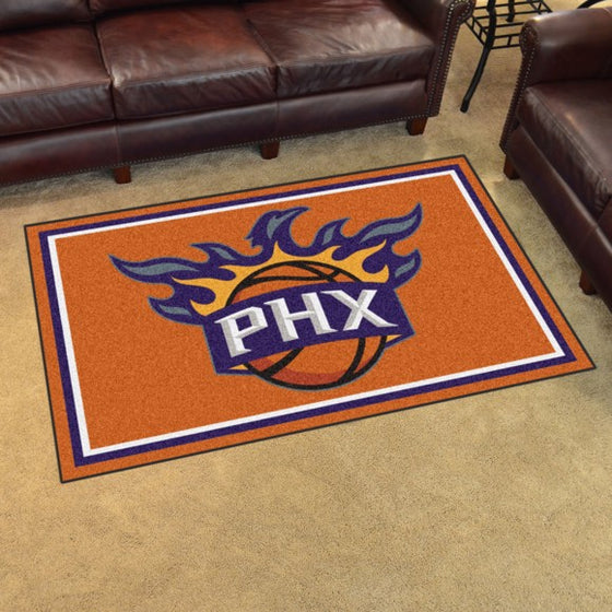 Phoenix Suns 4'x6' Plush Rug