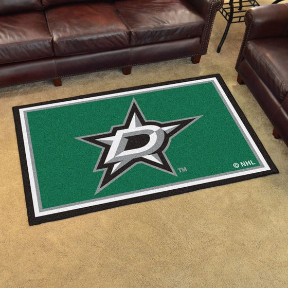 Dallas Stars 4'x6' Plush Rug