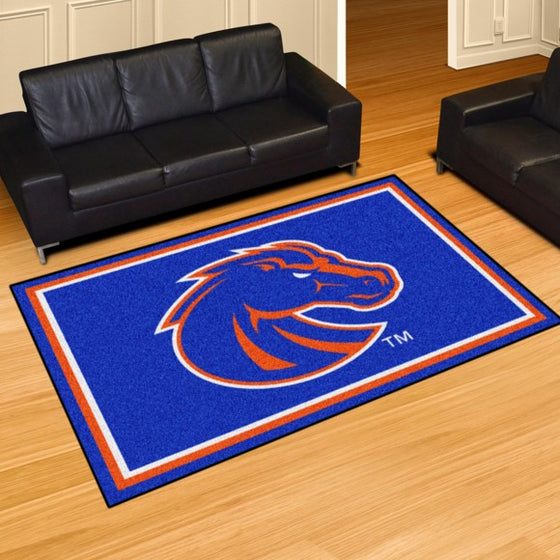 Boise State 5'x8' Plush Rug