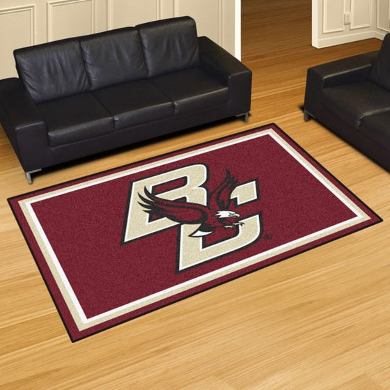 Boston College 5'x8' Plush Rug