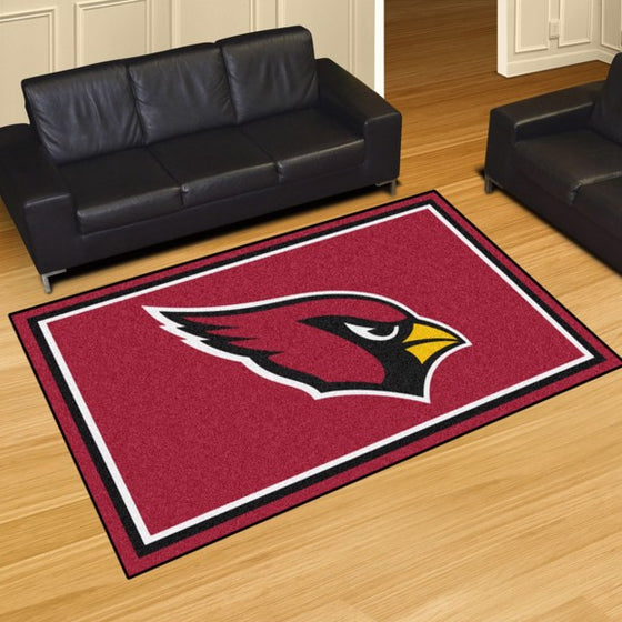 Arizona Cardinals 5'x8' Plush Rug