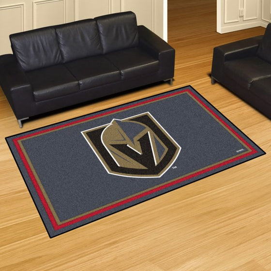 Vegas Golden Knights 5'x8' Plush Rug